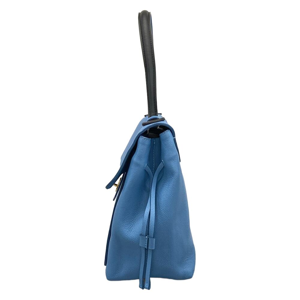 Louis Vuitton Lockme MM Lockme Handbag Light Blue Black - Picture 4 of 16